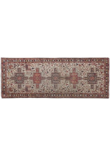 Hayvan Desenli Iran Sumak Kilimi 108 x 278 cm