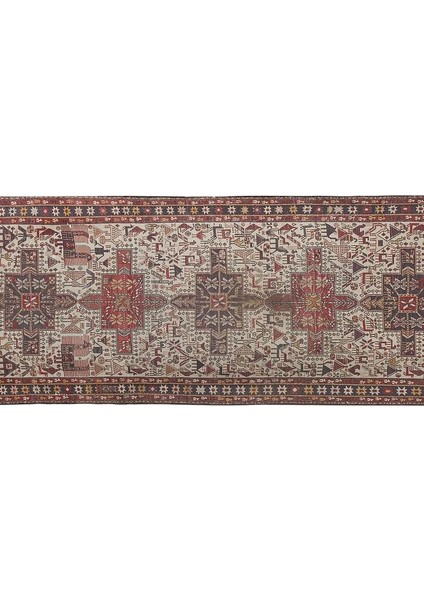 Hayvan Desenli Iran Sumak Kilimi 108 x 278 cm