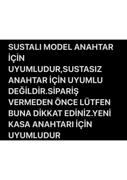 Emii Auto Spare Parts Volkswagen Seat Skoda Anahtar Kılıfı Sustalı Model