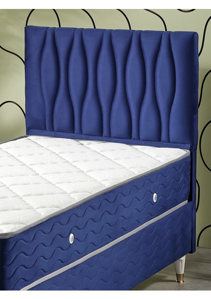 ALMULA 90X190 3LÜ YATAK+BAZA+BAŞLIK SETİ