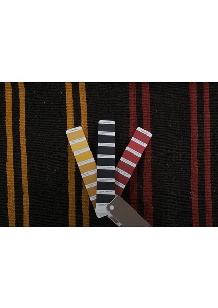 El Dokuma Çizgi Desenli kilim 230 x 420 cm