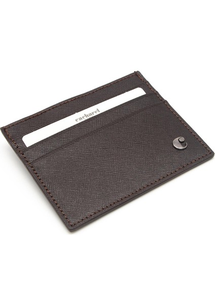 Kahve Wint Unisex Deri Kartlık 0244W18
