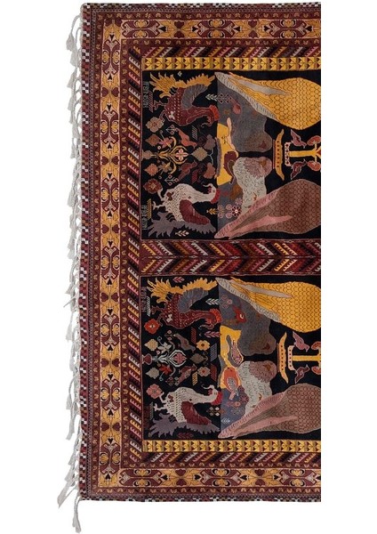 El Dokuma Afgan Halısı 202 x 302 cm