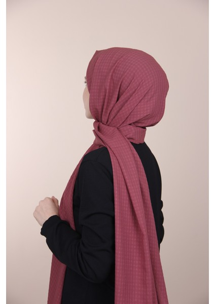 Koyu Gül Loryan Scarf Martina Şal modelleri