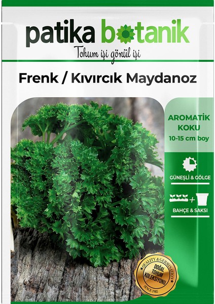 2500 Adet Frenk / Kıvırcık Maydanoz Tohumu