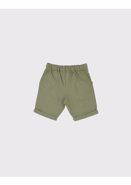 Erkek Çocuk Cotton Keten Şort