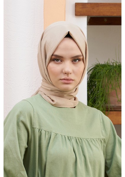 Bej Loryan Scarf Alisa Şal