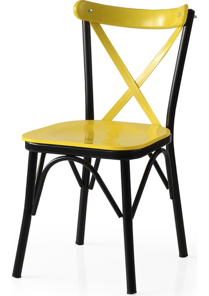 Sarı Çapraz Sandalye