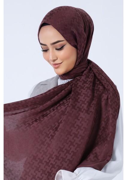 Acı Kahve Harem Scarf Eslem Jakar Şal