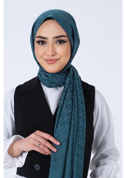 Zümrüt Harem Scarf Eslem Jakar Şal