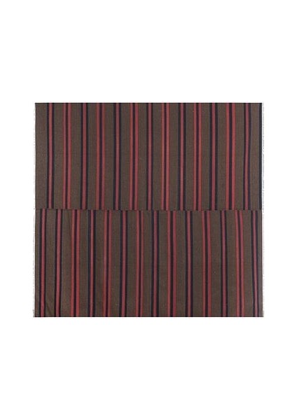 El Dokuma Kilim Çizgi Desenli Halı 290 x 302 cm