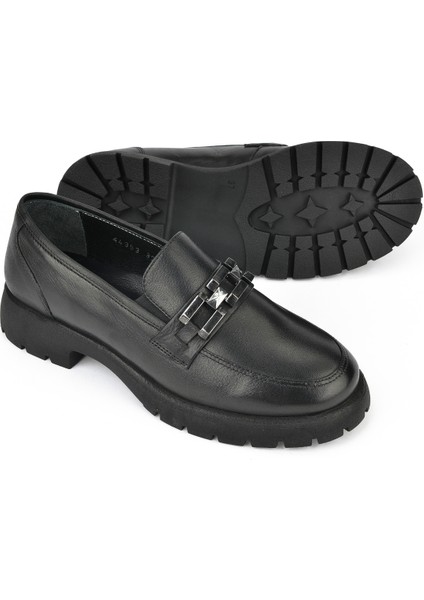 Ziya, Kadın Deri Ayakkabı 14319Z44353 Siyah fırsatları