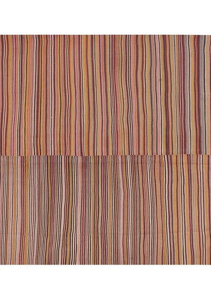 El Dokuma Kilim Çizgi Desenli Halı 285 x 302 cm modelleri