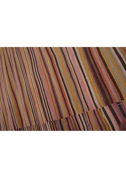 El Dokuma Kilim Çizgi Desenli Halı 285 x 302 cm indirimleri