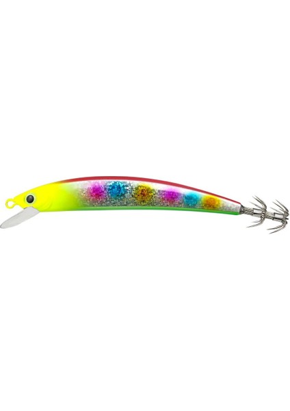 Squıd Crystal Mınnow 115 mm 23 gr Lem Raınbow