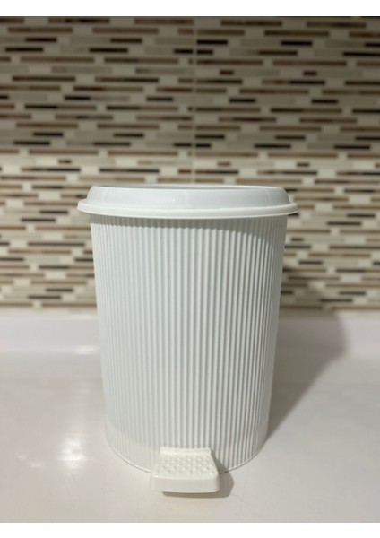 Pedallı İç Kovalı Çöp Kovası 6 lt