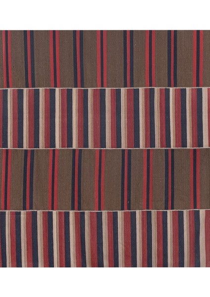 El Dokuma Çizgi Desenli kilim 276 x 305 cm
