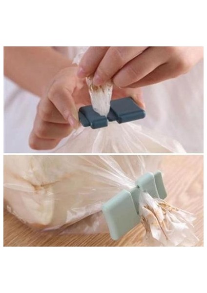 Buffer® 6lı Hava Sızdırmaz Poşet Torba Ambalaj ve Paket Kıstırmalı Kapatma Klipsi modelleri