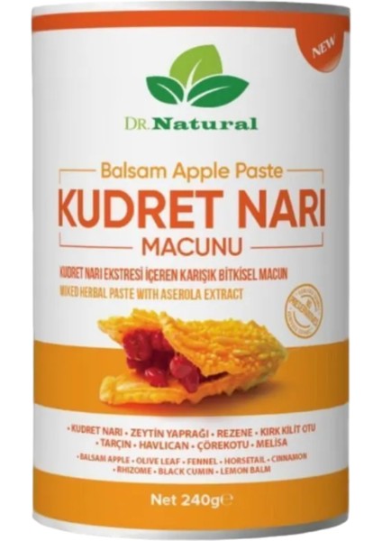 Dr. Natural Enginar Macunu 240 Gr. ve Kudret Narı Macunu 240GR.