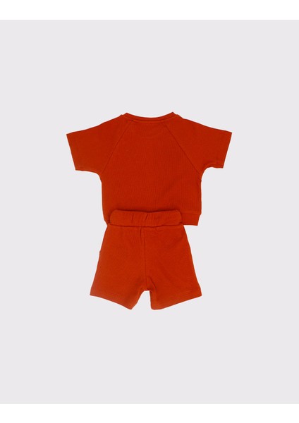 Unisex %100 Pamuk Tshirt & Şort Takım modelleri