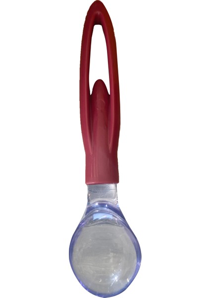 Pratik Plastik Dondurma Servis Sunum Kepçesi Kaşığı