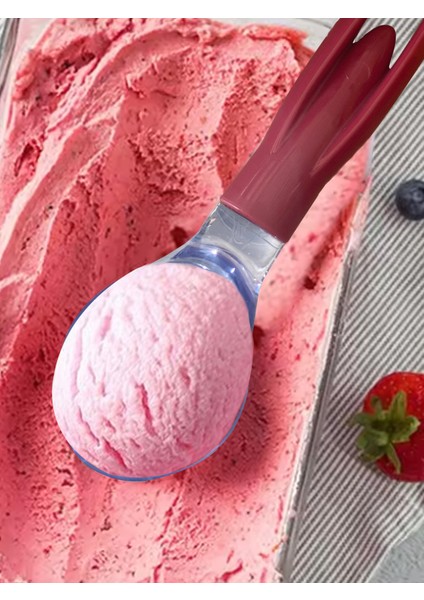 Pratik Plastik Dondurma Servis Sunum Kepçesi Kaşığı fiyatları