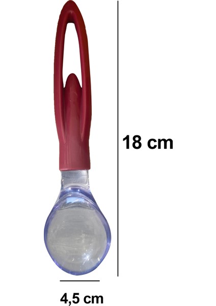 Pratik Plastik Dondurma Servis Sunum Kepçesi Kaşığı modelleri