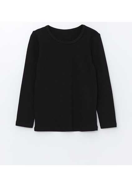 Lcw Bisiklet Yaka Uzun Kollu Kız Çocuk Atlet