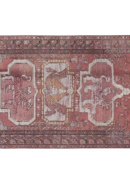 Hayvan Desenli Iran Sumak Kilimi 126 X 185 Cm