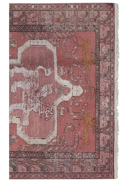 Hayvan Desenli Iran Sumak Kilimi 126 X 185 Cm