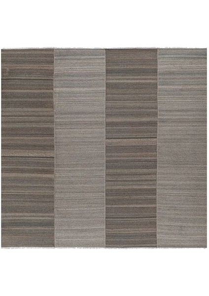 El Dokuma Kilim Geometrik Desenli Halı 268 x 274 cm