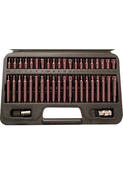 42 Parça Torx Allen ve M Tipi Bits Seti S2 Çeliği NCSETBA42S