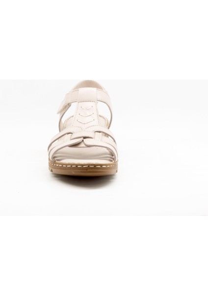 Mrn 017 Vizon Bayan Comfort Sandalet Terlik Sandalet fırsatları