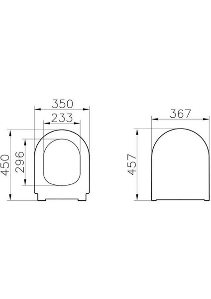 Vitra Integra Klozet Kapağı Mat Siyah - 131-083-009