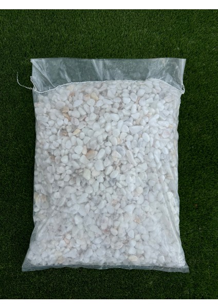 Beyaz Dolomit Taş 1-2 cm 20 Kg