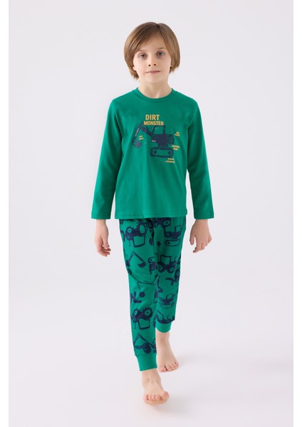 Erkek Çocuk Pijama Takımı ,süprem Dokuma