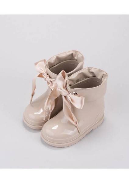 W10238 Bımbı Lazo 004-BEIGE Çocuk Yağmur Çizmesi