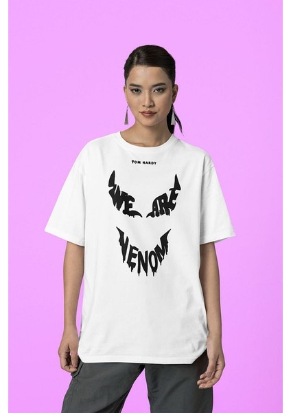 Tom Hardy We Are Venom Unisex Tasarım Tişört, Oversize Film Tişört fiyatları