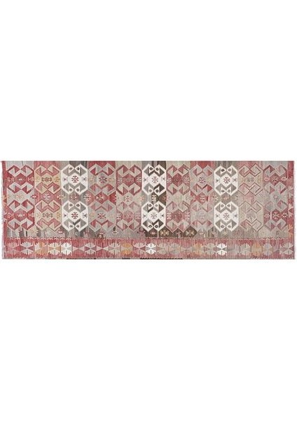 El Dokuma Kilim Yolluk 142 x 410 cm