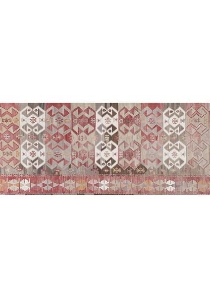 El Dokuma Kilim Yolluk 142 x 410 cm