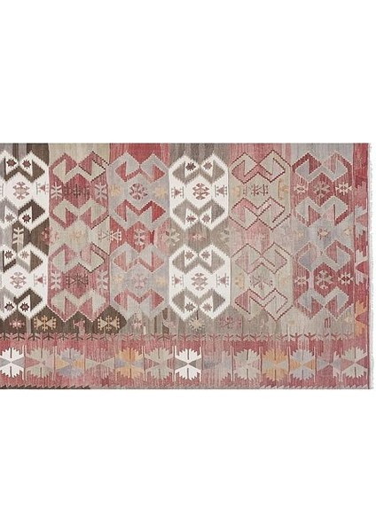 El Dokuma Kilim Yolluk 142 x 410 cm