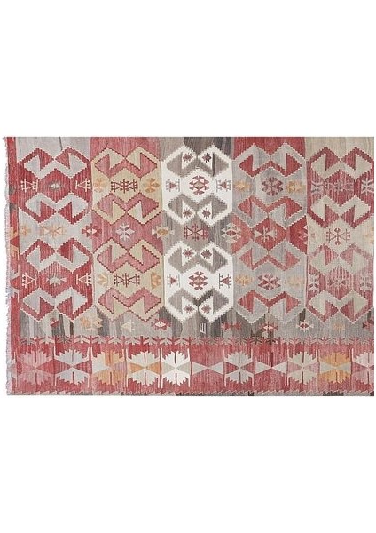 El Dokuma Kilim Yolluk 142 x 410 cm