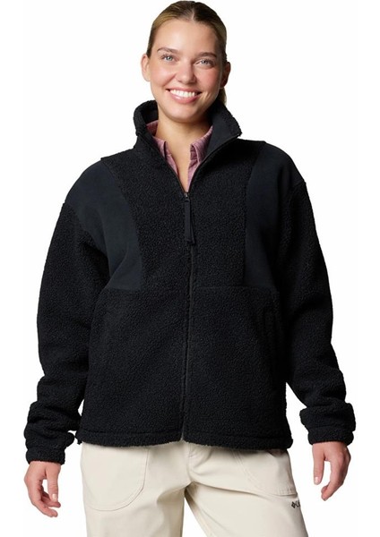 Panorama Tam Fermuarlı Iı Kadın Polar Üst AL3724