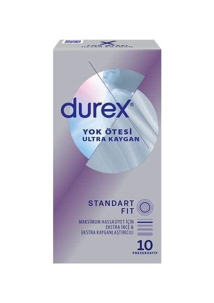 Yok Ötesi Ultra Kaygan Prezervatif 10'lu