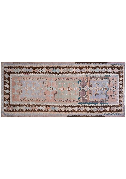 El Dokuma Kilim Yolluk 155 x 361 cm