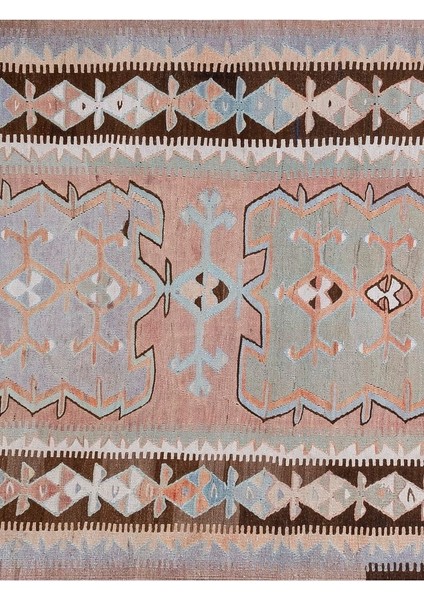 El Dokuma Kilim Yolluk 155 x 361 cm