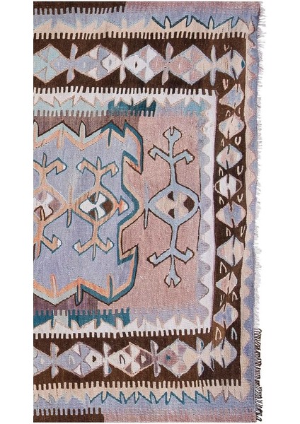 El Dokuma Kilim Yolluk 155 x 361 cm