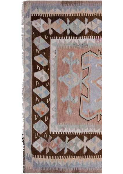 El Dokuma Kilim Yolluk 155 x 361 cm