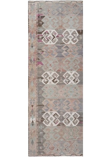 El Dokuma Kilim Yolluk 142 x 419 cm