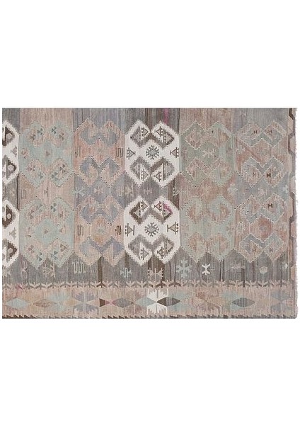 El Dokuma Kilim Yolluk 142 x 419 cm